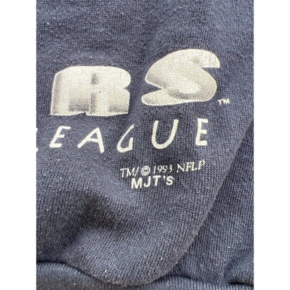 Vintage Carolina Panthers NFL Delta 1993 Sweatshirt Large Black Y3 - Picture 6 of 6